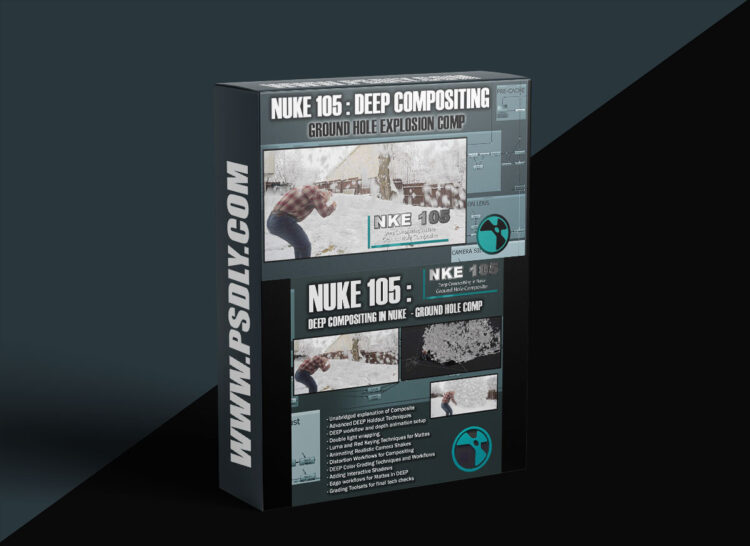 CGCircuit – NKE 105 – Deep Compositing in Nuke – Ground Hole Composite