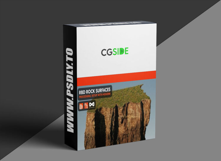 Cgside – RBD rock surfaces with Houdini