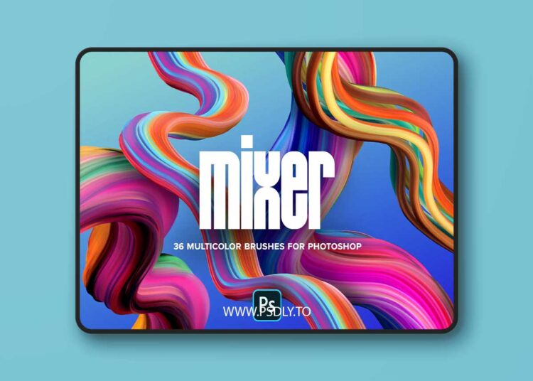 Chromasupply - Mixer: Multicolor Brushes (Photoshop)