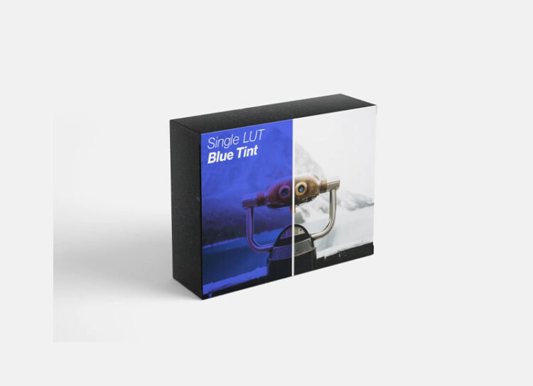 FCPX Full Access - Blue Tint LUT - Single LUT