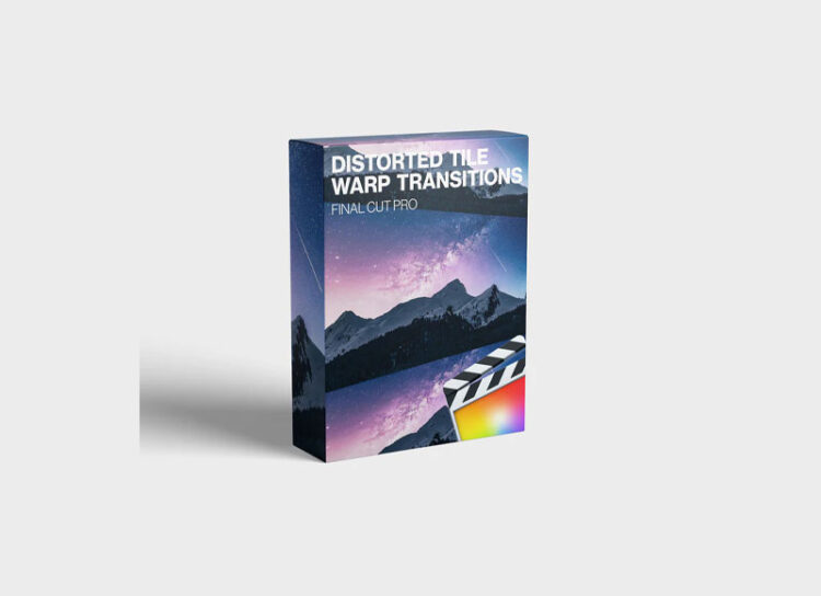FCPX Full Access - Distorted Tile Warp Transitions