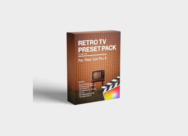 FCPX Full Access - Retro TV Plug In - Final Cut Pro