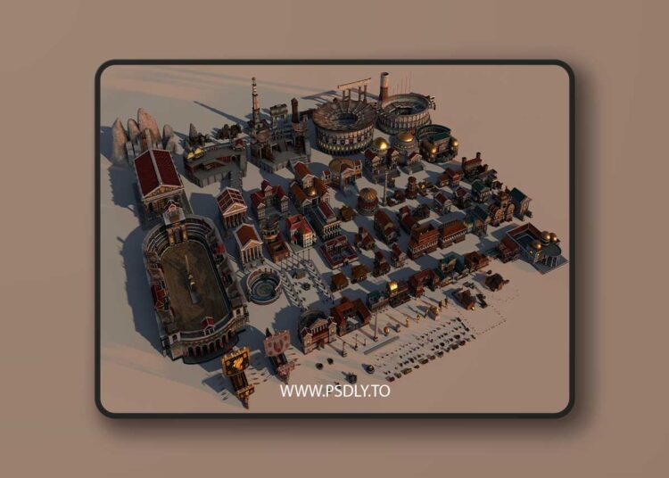 Fab - Mega Roman City Pack for Unreal Engine