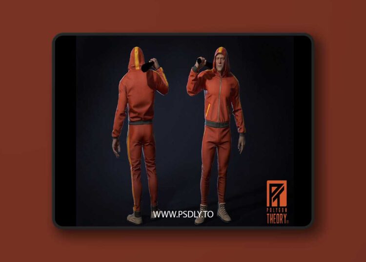 Gang Character 3D Model