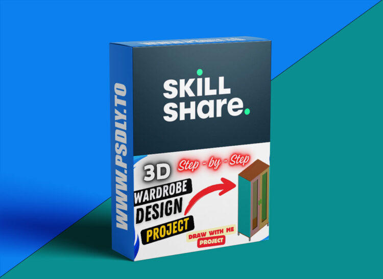Master 3D Furniture Design: Build a Step-by-Step Realistic Wardrobe Model