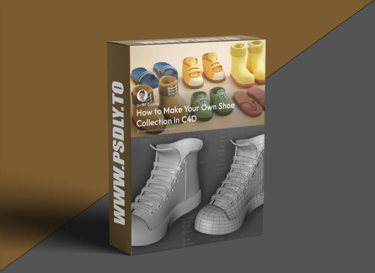 Patata School – How to Make Your Own Shoe Collection in C4D