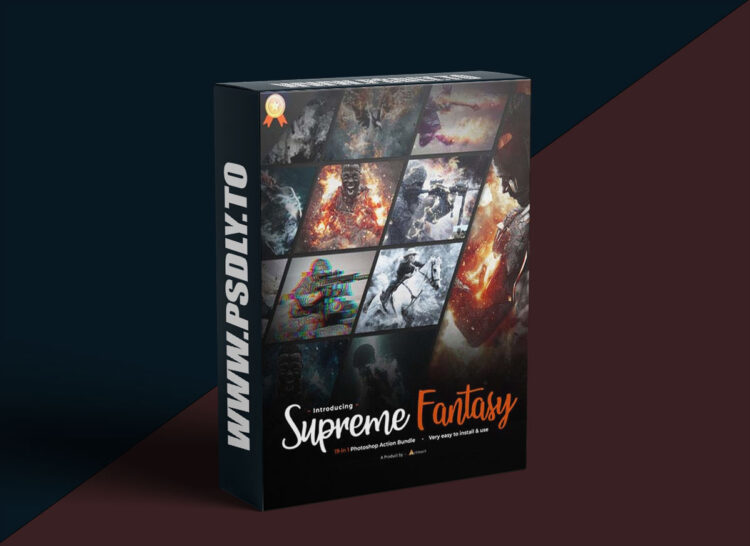 PhotoWhoa - 19 In 1 Supreme Fantasy Photoshop Actions Bundle