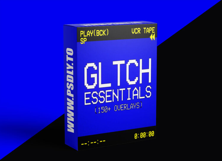 Playbck - GLTCH ESSENTIALS (115+ OVERLAYS)