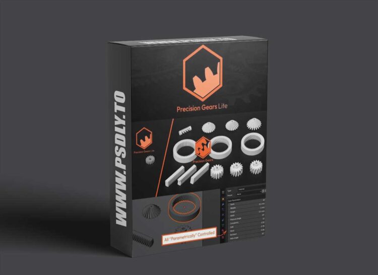 Precision Gears Lite v0.0.2 Add-on for Blender