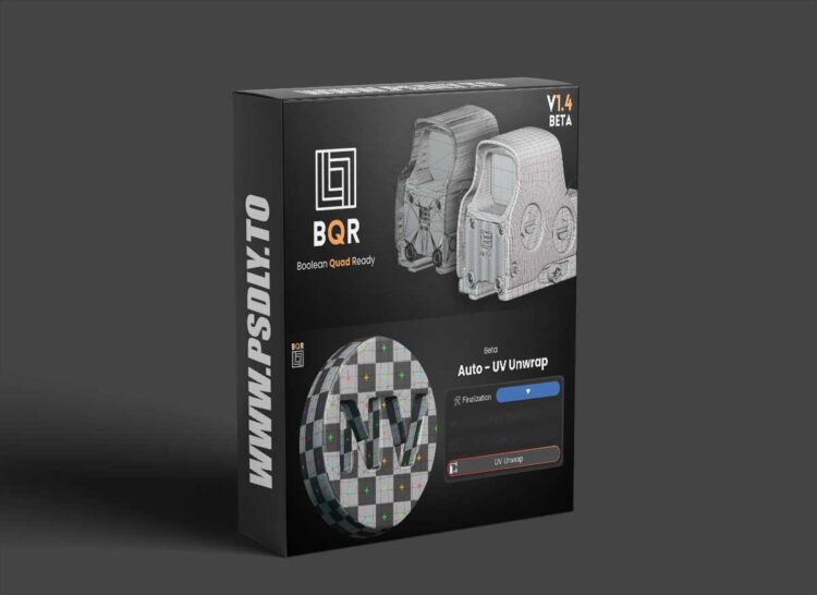 Superhivemarket - BQR Boolean Quad Ready v1.4 for Blender