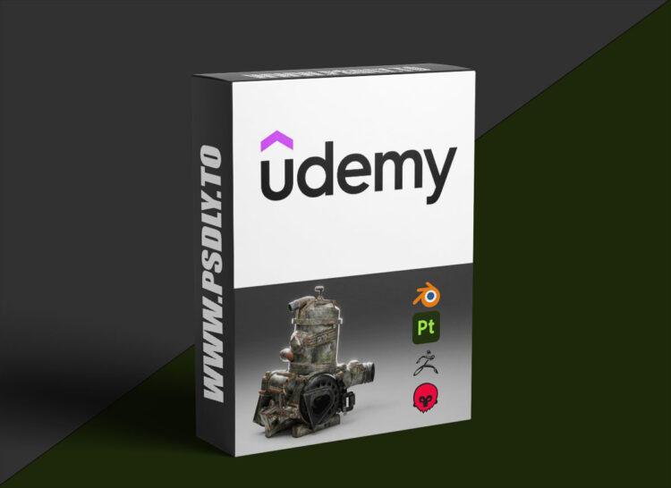 Udemy - Old Engine Creation in Blender ⏐ Substance Painter