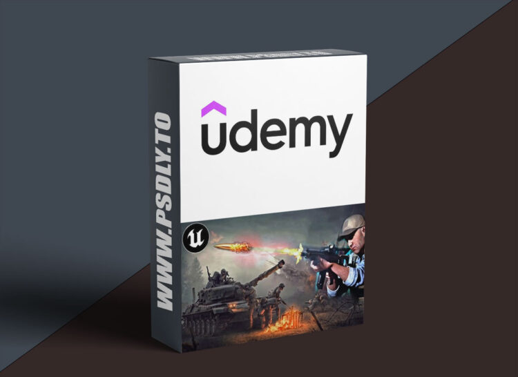 Udemy - Unreal Engine 5 for Game Trailer: Slow-Motion Bullet & Tanks