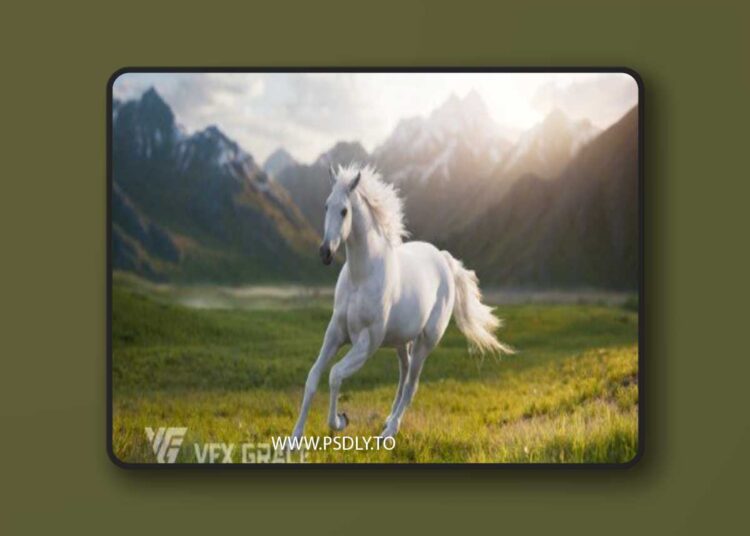 VFX Grace - White Horse Animation