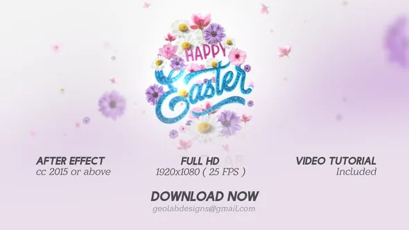 Videohive - Happy Easter Opener - 37386731