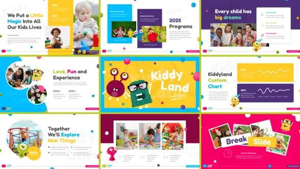 Videohive - Kids Education Video Display After Effect Template - 57724271