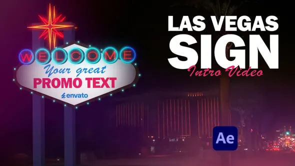 Videohive - Las Vegas Sign Opener - 57697469