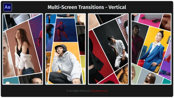 Videohive - Multi Screen Transitions - Vertical - 57737752