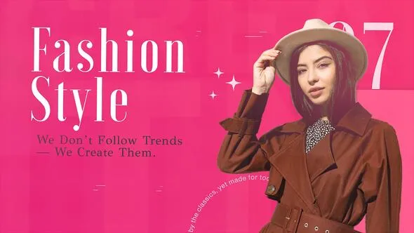 Videohive - Redefining Fashion, One Look at a Time - 57628175