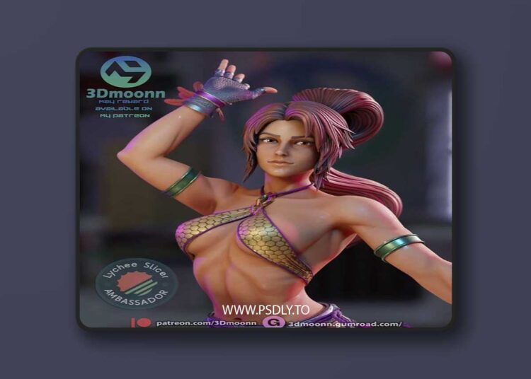 3Dmoonn – Tekken – Christie Monteiro – 3D Print Model STL