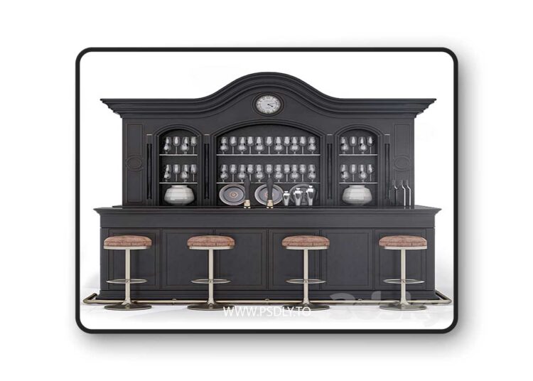 3dsky Pro - BAR BAR RECEPTION DESK 02