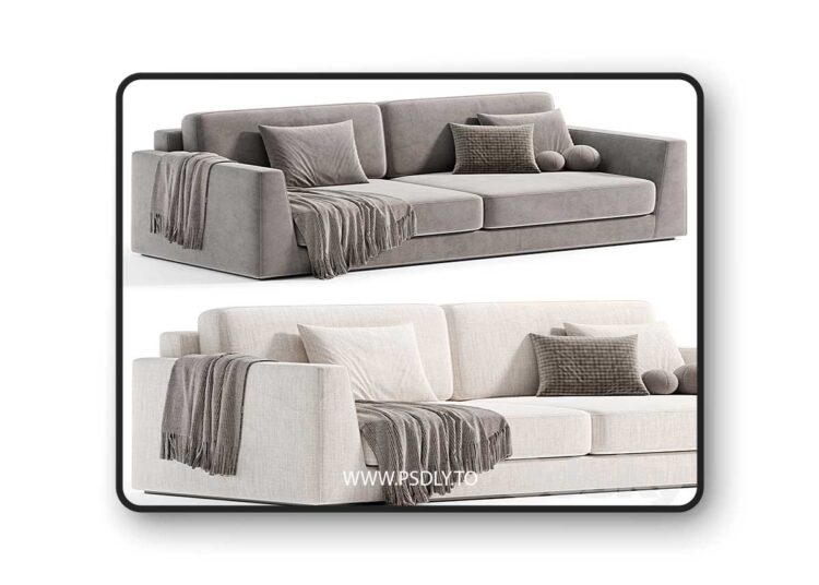 3dsky Pro - Celine Alberta Salotti Sofa by italini