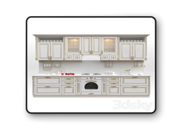 3dsky Pro - Kitchen Elana 3D Model