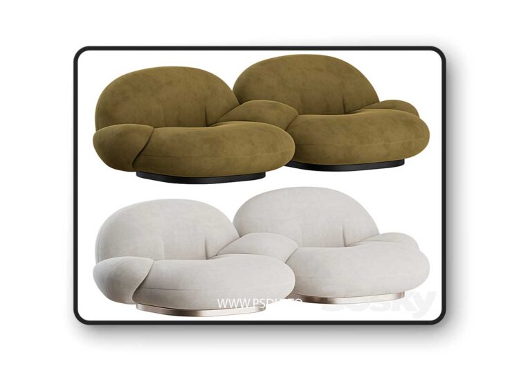 3dsky-Pro---Pacha-Sofa-2-Seater-by-GUBI