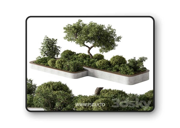 3dsky Pro - Plant Box - Outdoor Plants 588