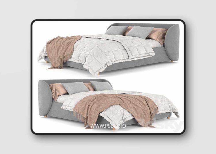 3dsky Pro - Yuna bed from Divan ru / Yuna bed by divan ru