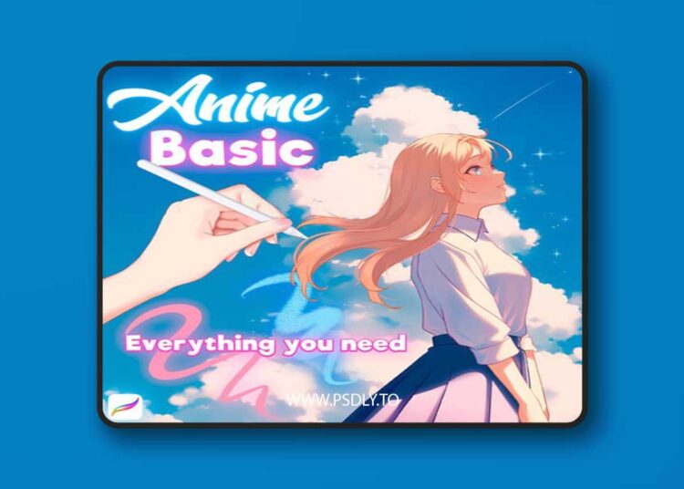 Anime Basic Brushes Pack for Procreate