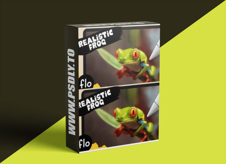 Art With Flo - Realistic Frog