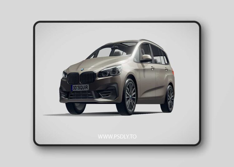 BMW 2 Gran Tourer 2019 3D Model