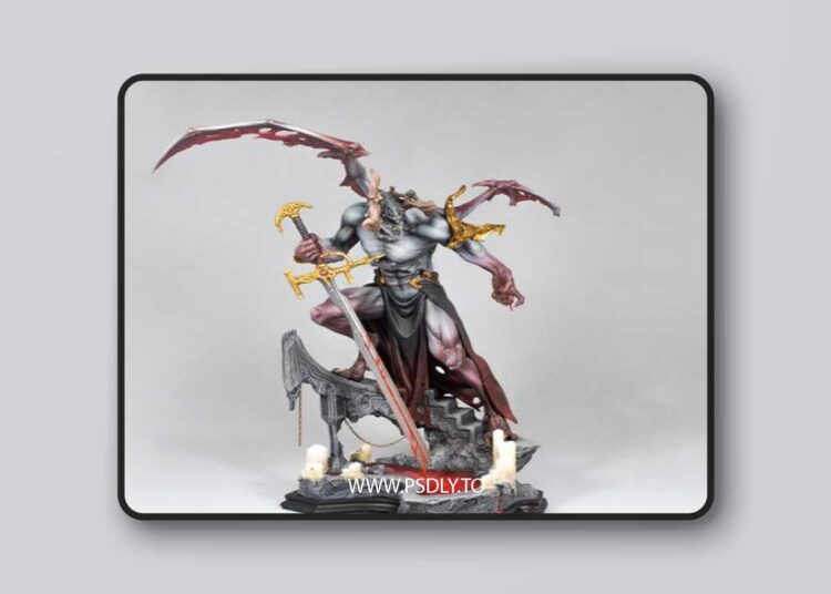 Blood Demon 3d Print Model