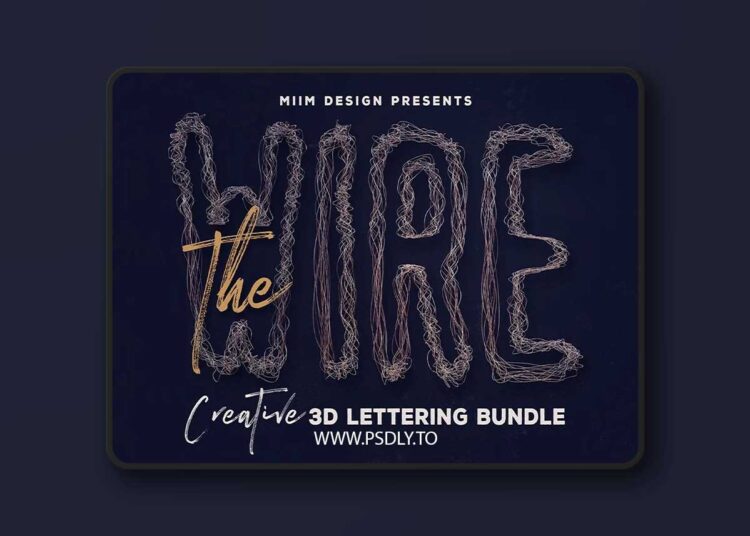 Deeezy - The Wire – 3D Lettering 17950