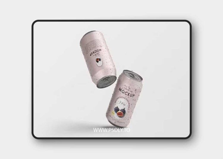 Drink Can Creative PSD Mockups Templates