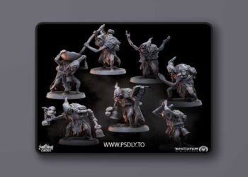 Grove Parishoners x 7 – 3D Print Model