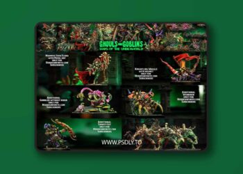 Heroes Infinite – Ghouls and Goblins – Wars of the Underworld – 3D Print Model