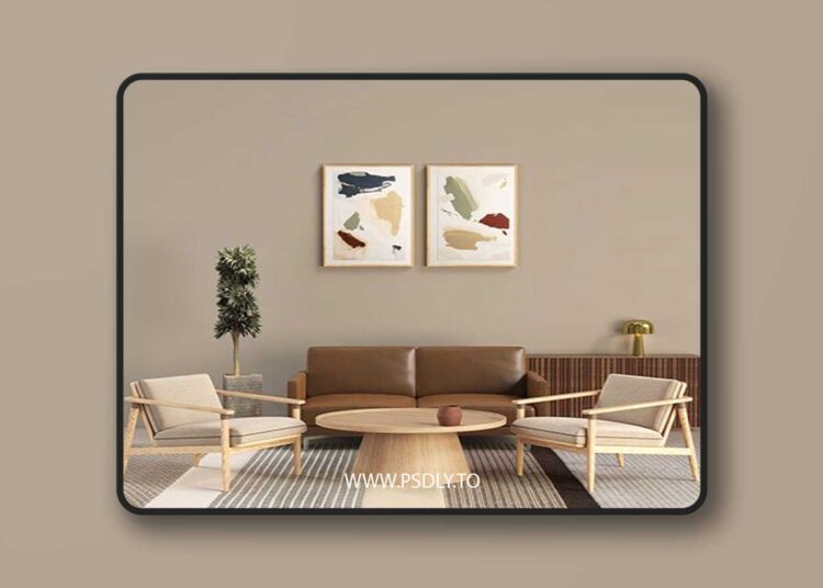 Living room set 14 -3D Scene 3D Model