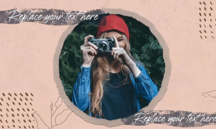 Natural Organic Slides - After Effects Template