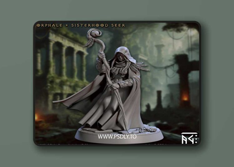 Orphale – Sisterhood Seer – 3D Print