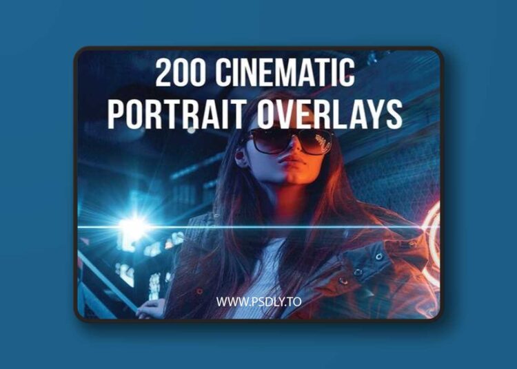PRO EDU - Master Collection - 200 Cinematic Portrait Overlays