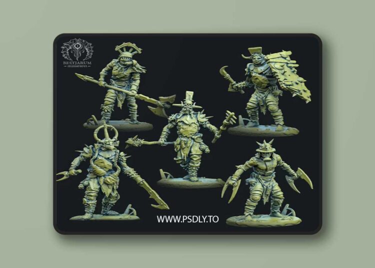 Scrappers of Allstein – Kitbash Set – 3D Print Model