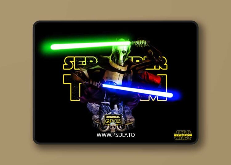 Star Wars – General Grievous Bust – 3D Print Model