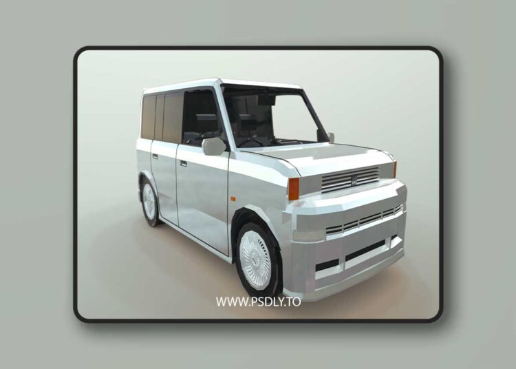 Toyota bB 2005 3D Model