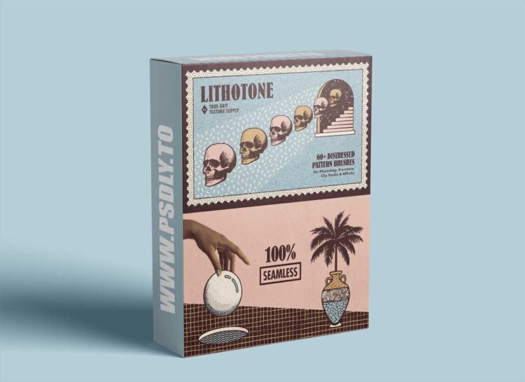 True Grit Texture Supply - Lithotone for Procreate