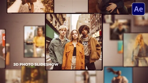 Videohive - 3D Photo Slideshow - 58243845