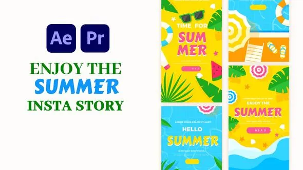 Videohive - Enjoy the Summer Instagram Story - 57844446