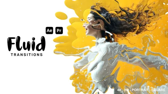 Videohive - Fluid Transitions - 58200724