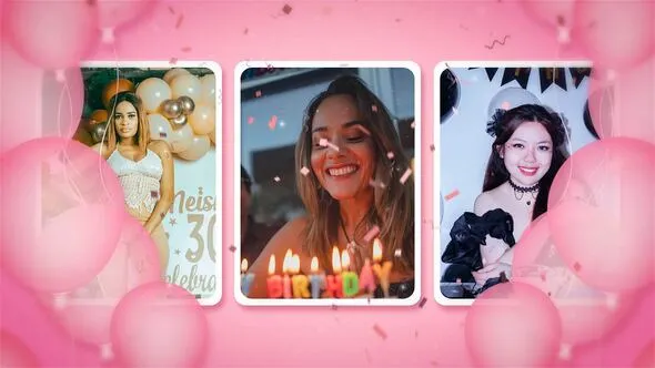 Videohive - Happy Birthday Slideshow - 58154459