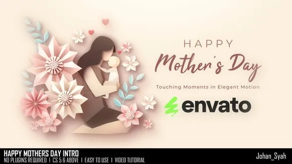 Videohive - Happy Mothers Day Intro - 57951409